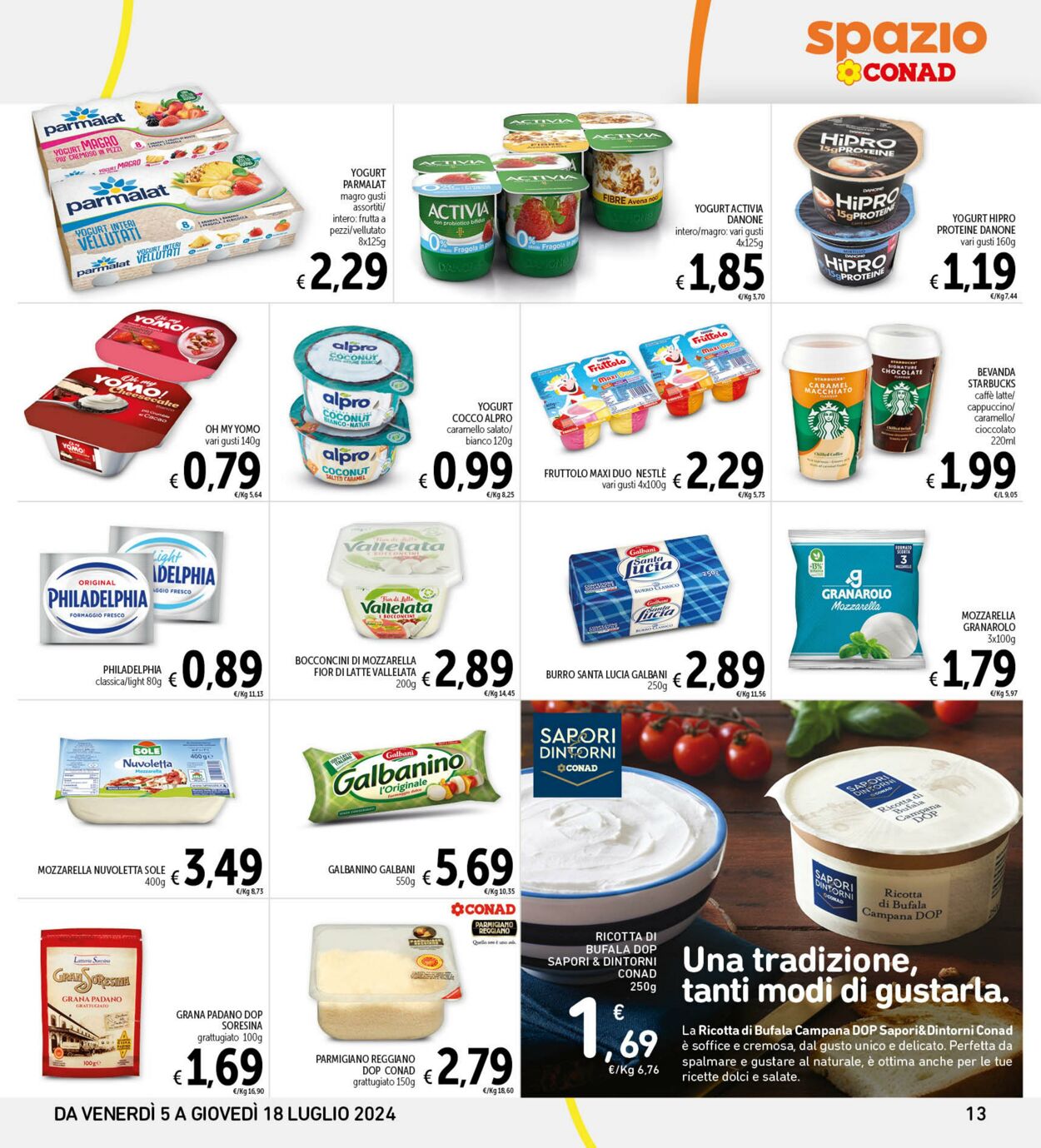 Volantino Conad 05.07.2024 - 18.07.2024