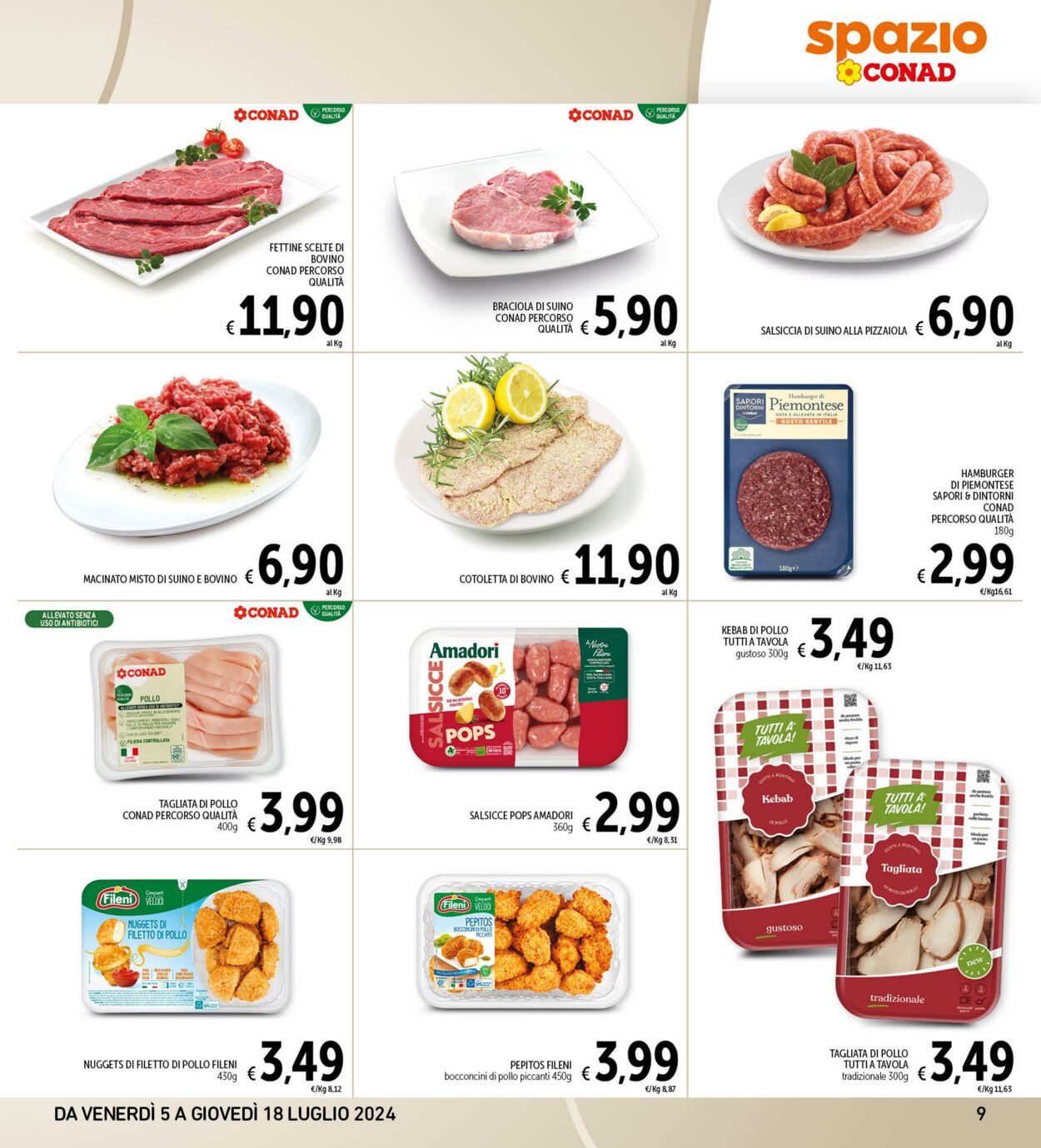 Volantino Conad 05.07.2024 - 18.07.2024