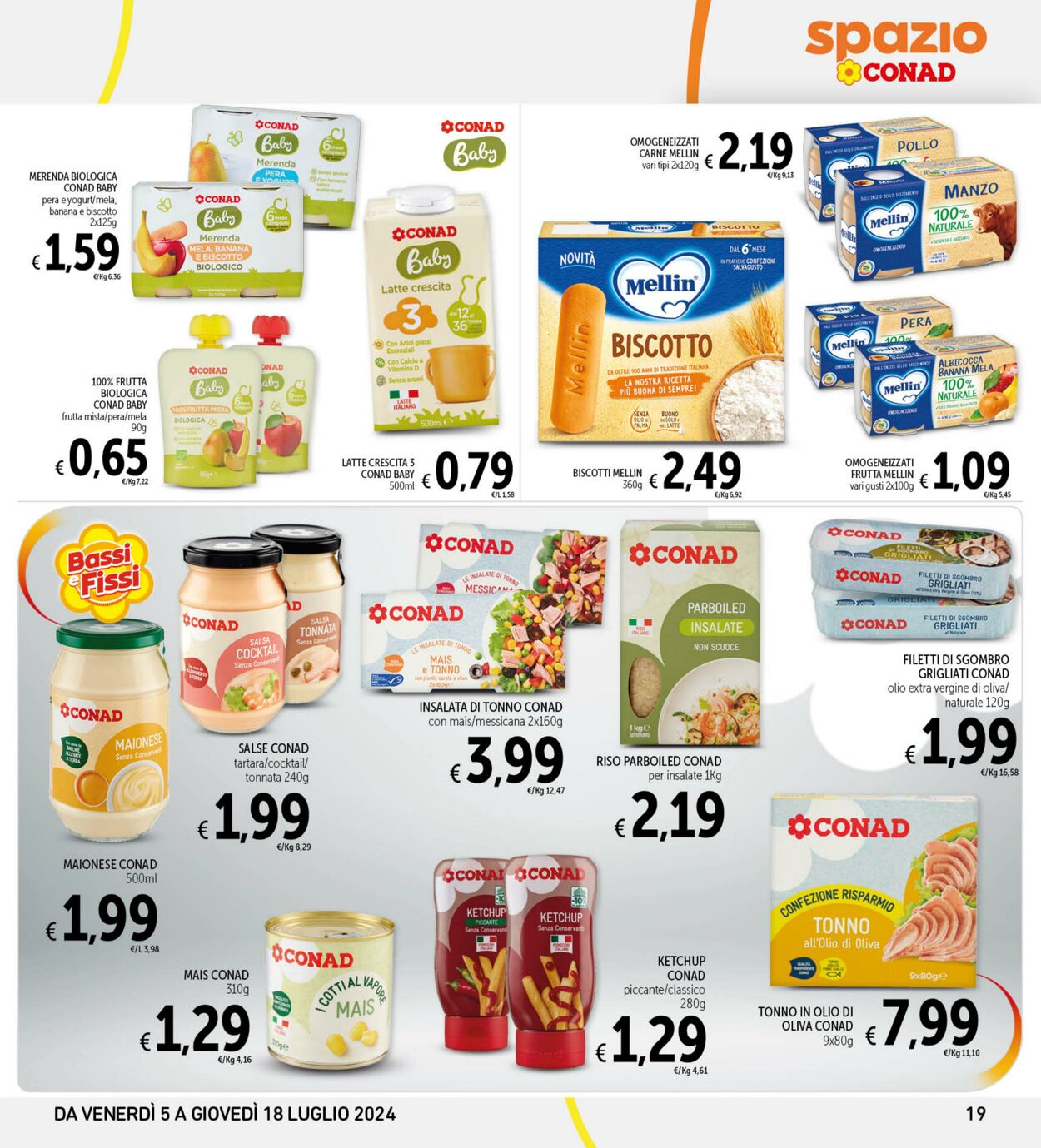 Volantino Conad 05.07.2024 - 18.07.2024