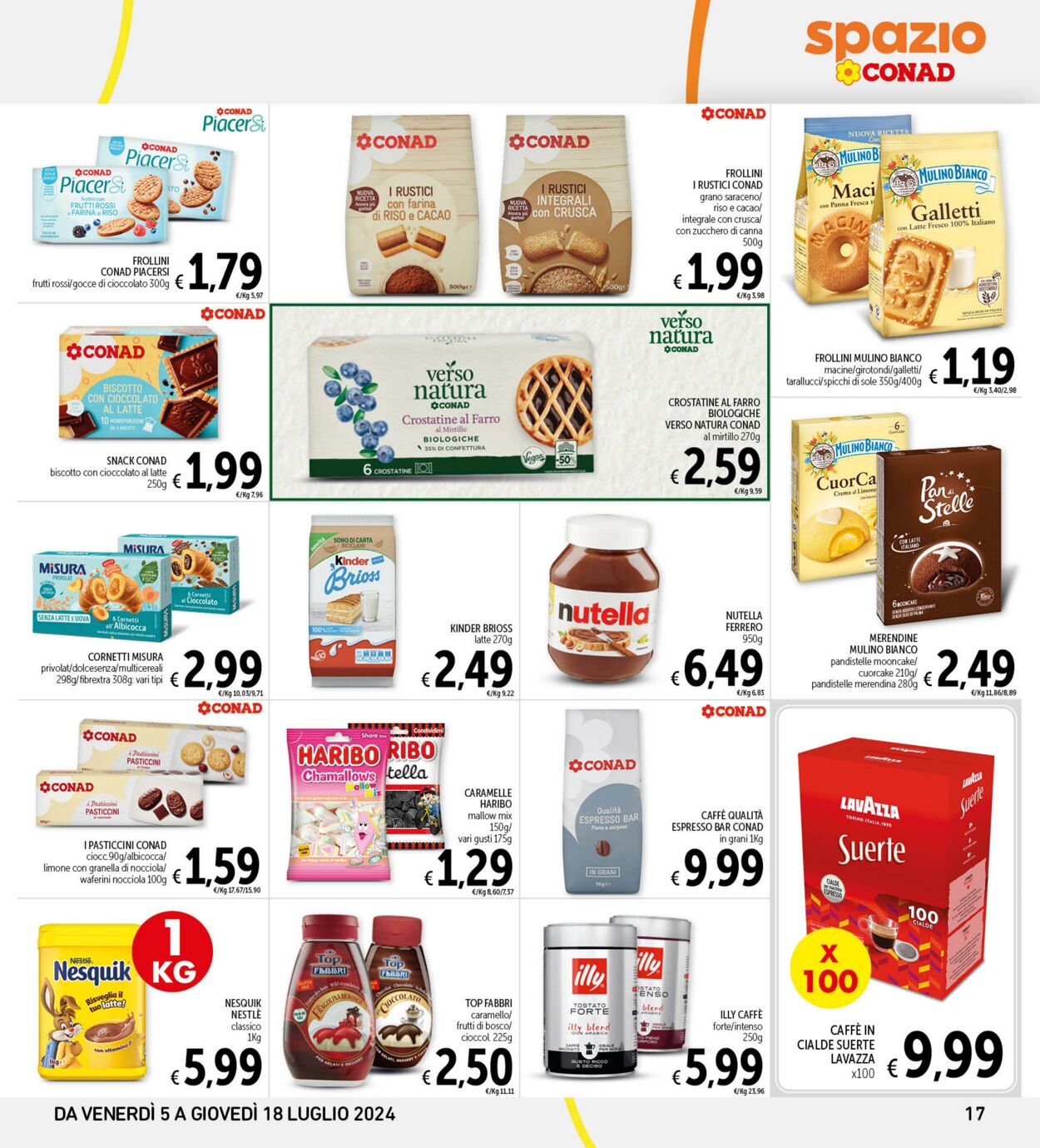 Volantino Conad 05.07.2024 - 18.07.2024