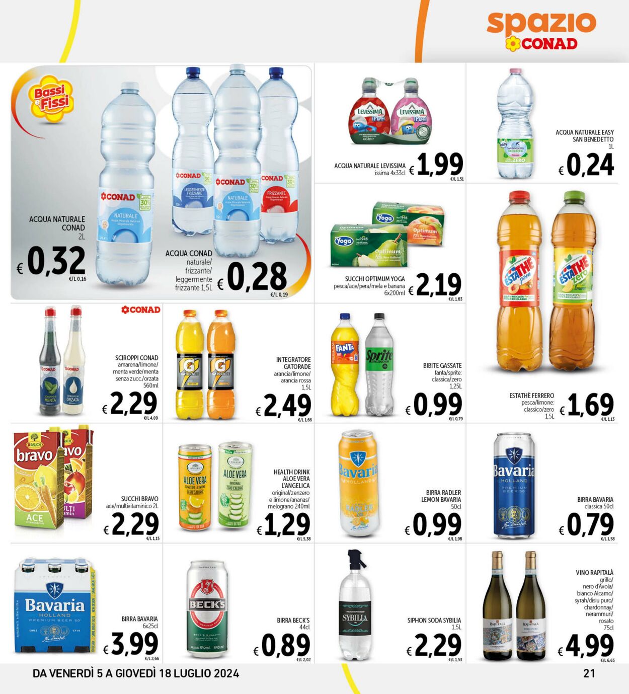 Volantino Conad 05.07.2024 - 18.07.2024