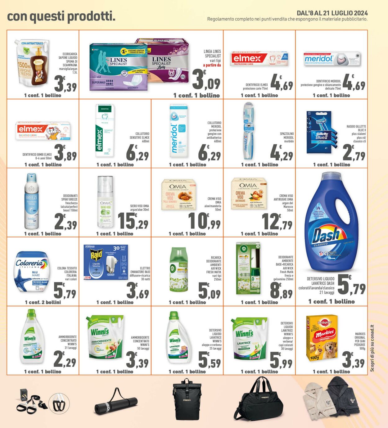 Volantino Conad 05.07.2024 - 18.07.2024