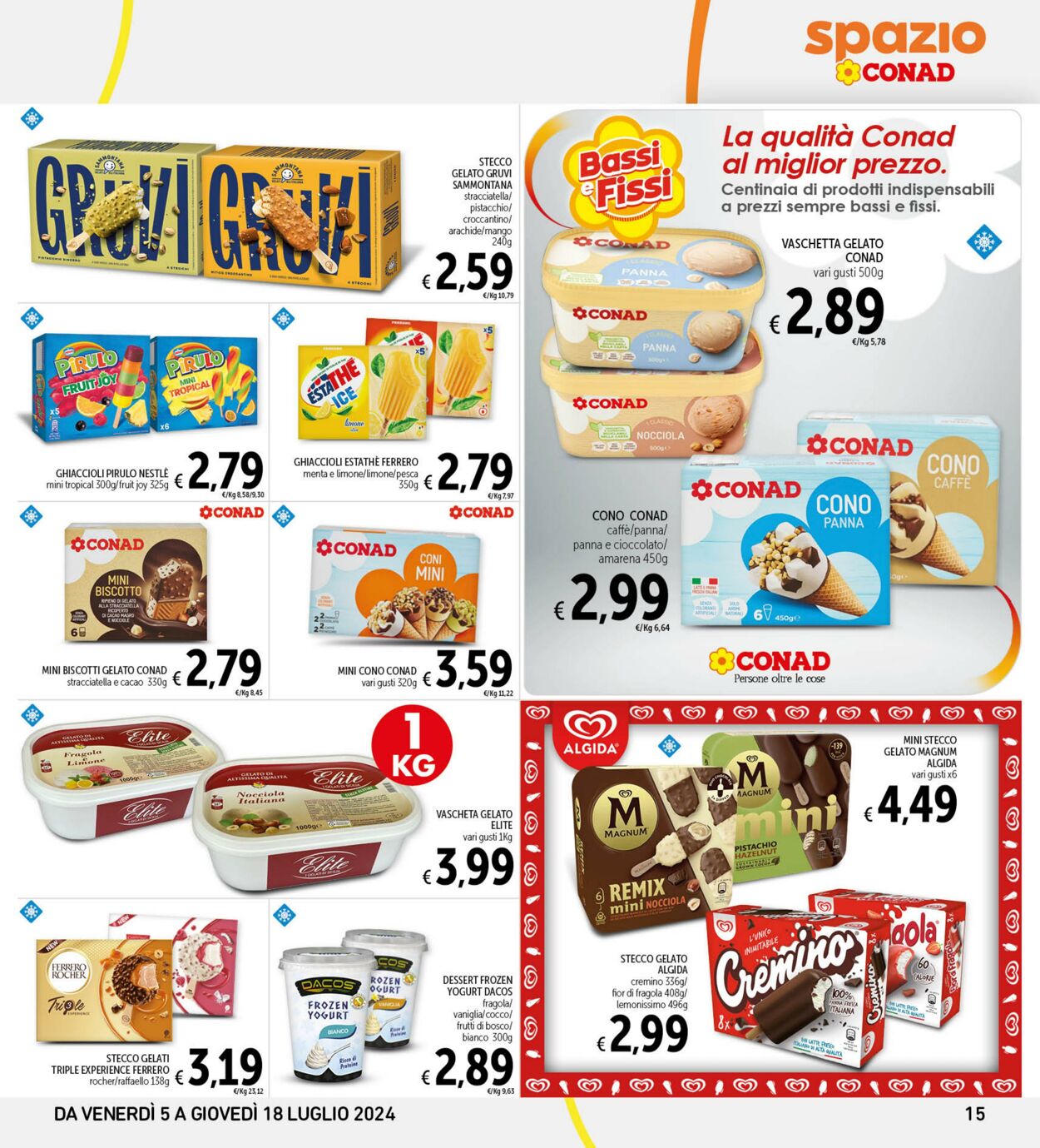 Volantino Conad 05.07.2024 - 18.07.2024