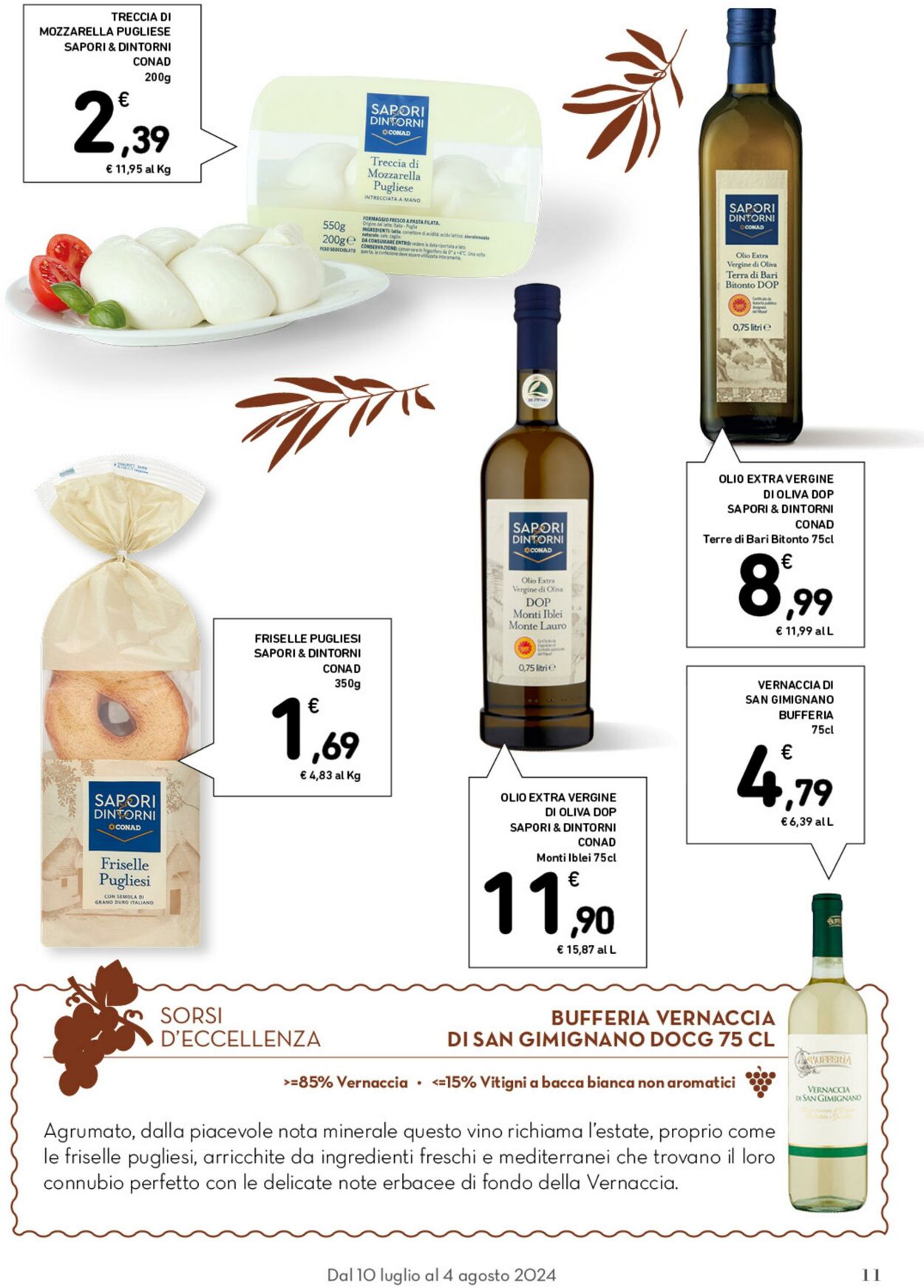 Volantino Conad 10.07.2024 - 04.08.2024