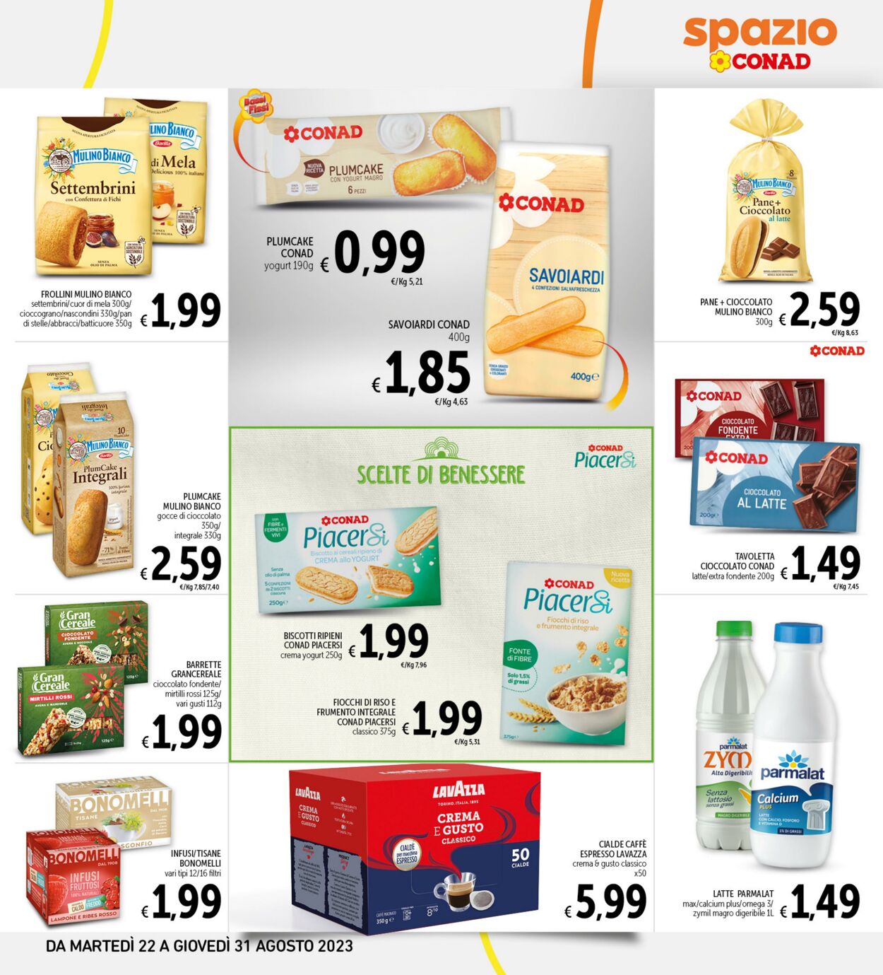 Volantino Conad 22.08.2023 - 31.08.2023