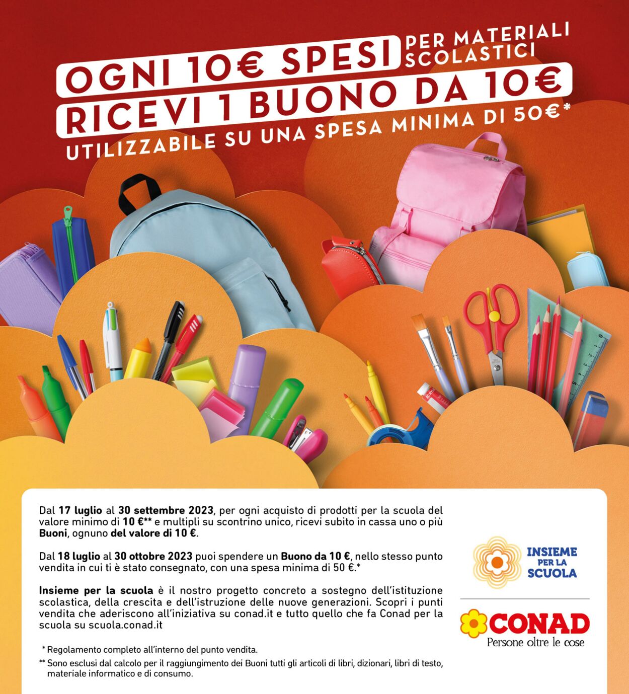 Volantino Conad 22.08.2023 - 31.08.2023