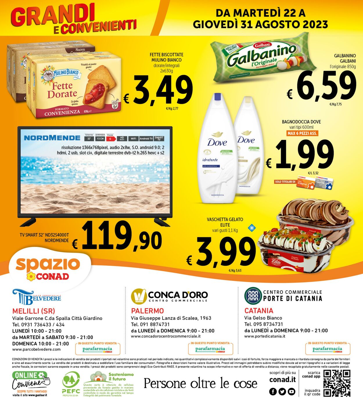 Volantino Conad 22.08.2023 - 31.08.2023