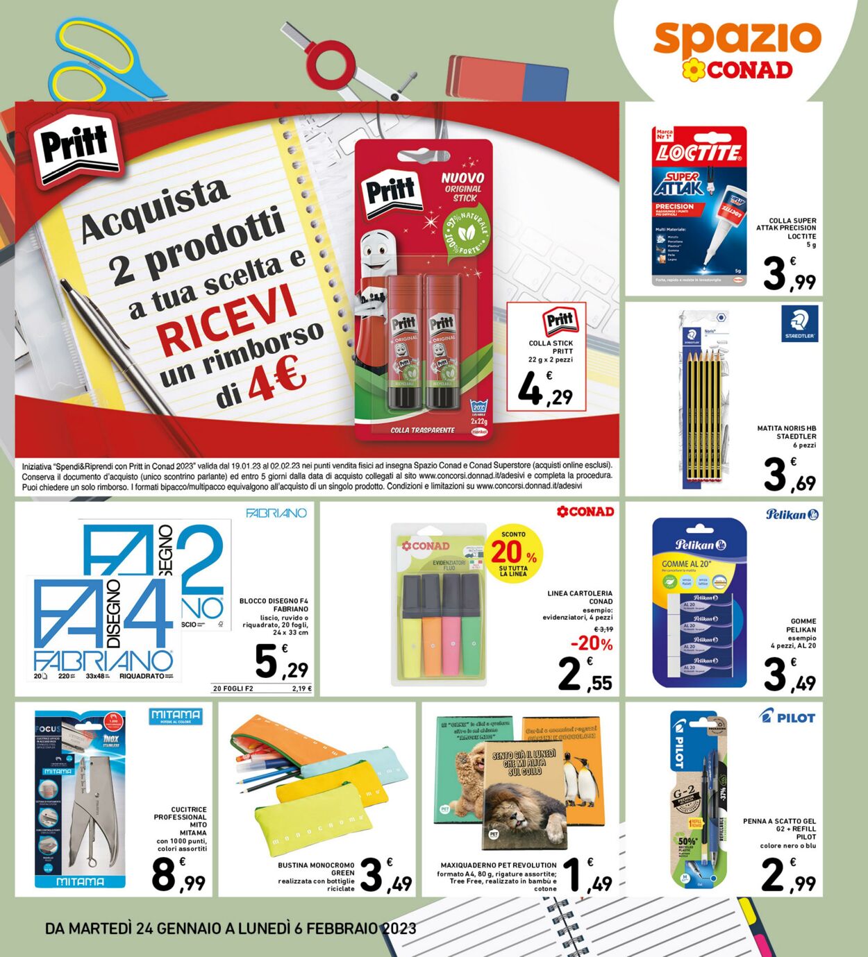 Volantino Conad 24.01.2023 - 06.02.2023