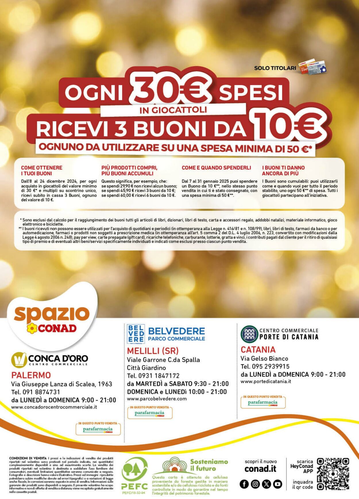 Volantino Conad 13.11.2024 - 24.12.2024