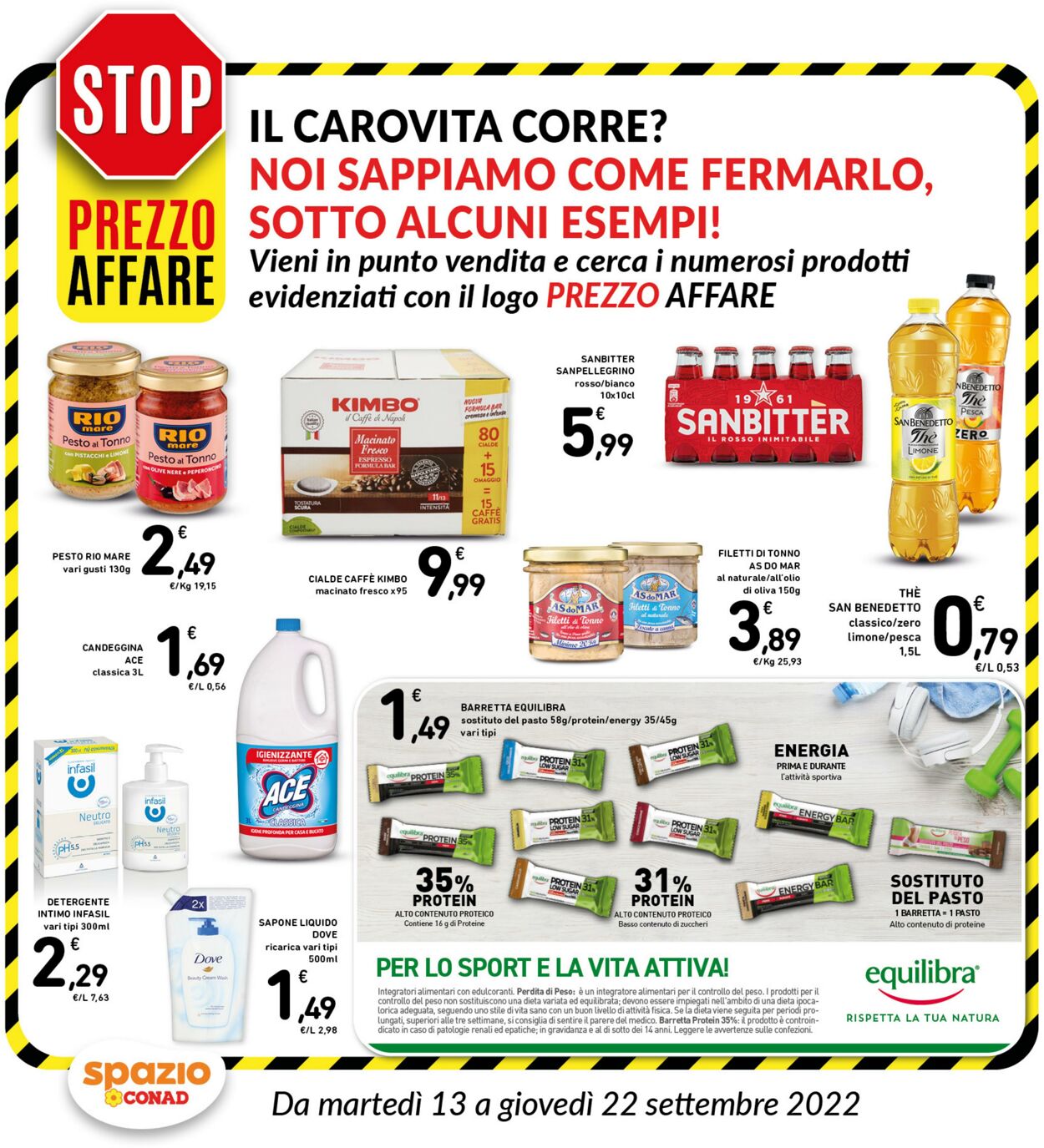 Volantino Conad 13.09.2022 - 22.09.2022