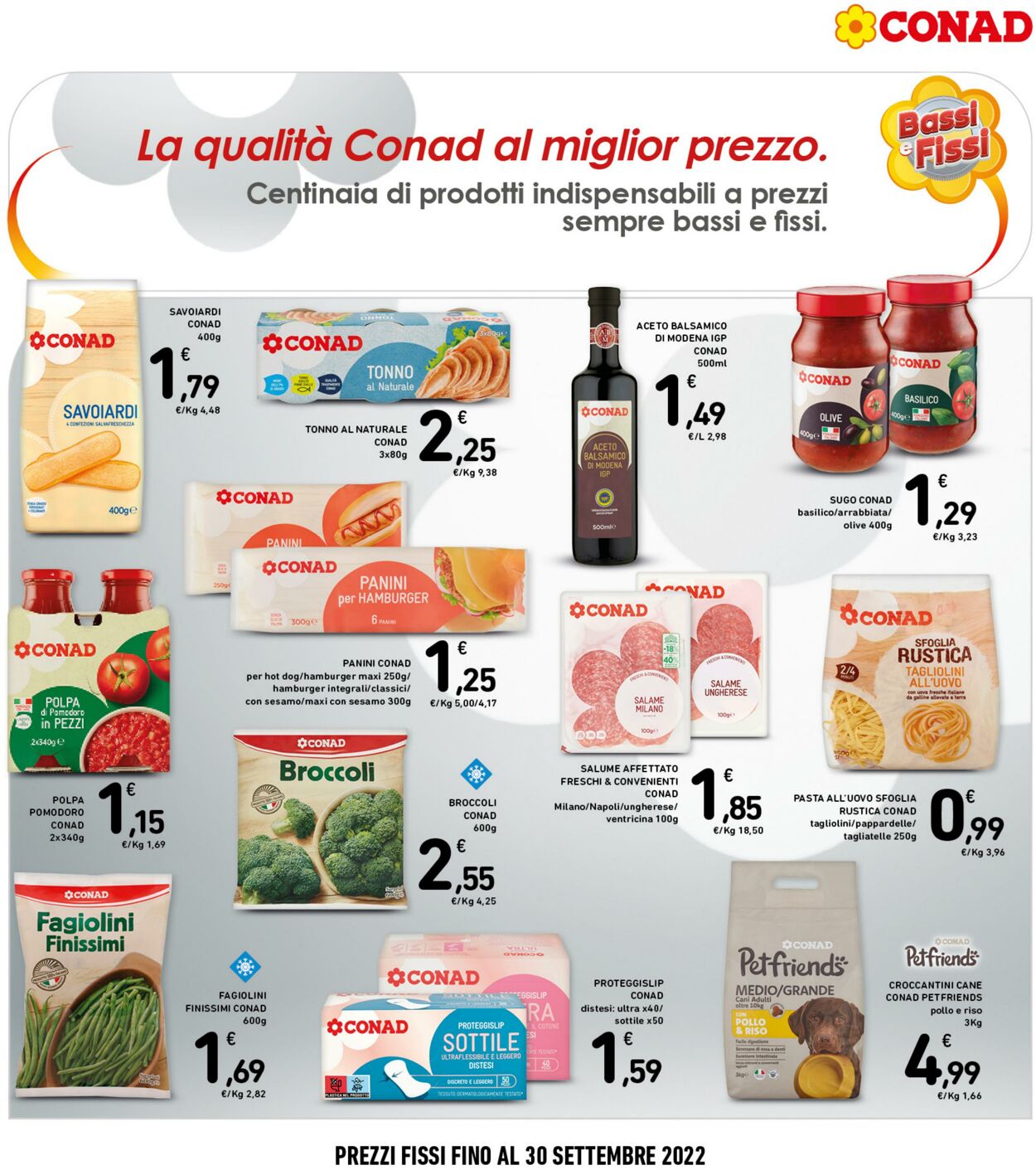 Volantino Conad 13.09.2022 - 22.09.2022