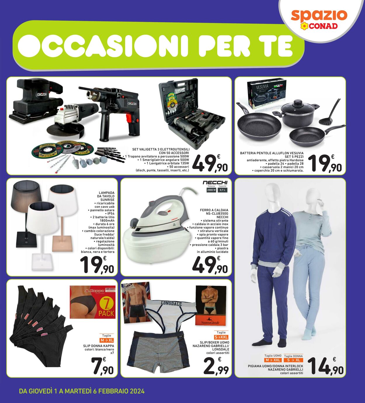 Volantino Conad 01.02.2024 - 06.02.2024