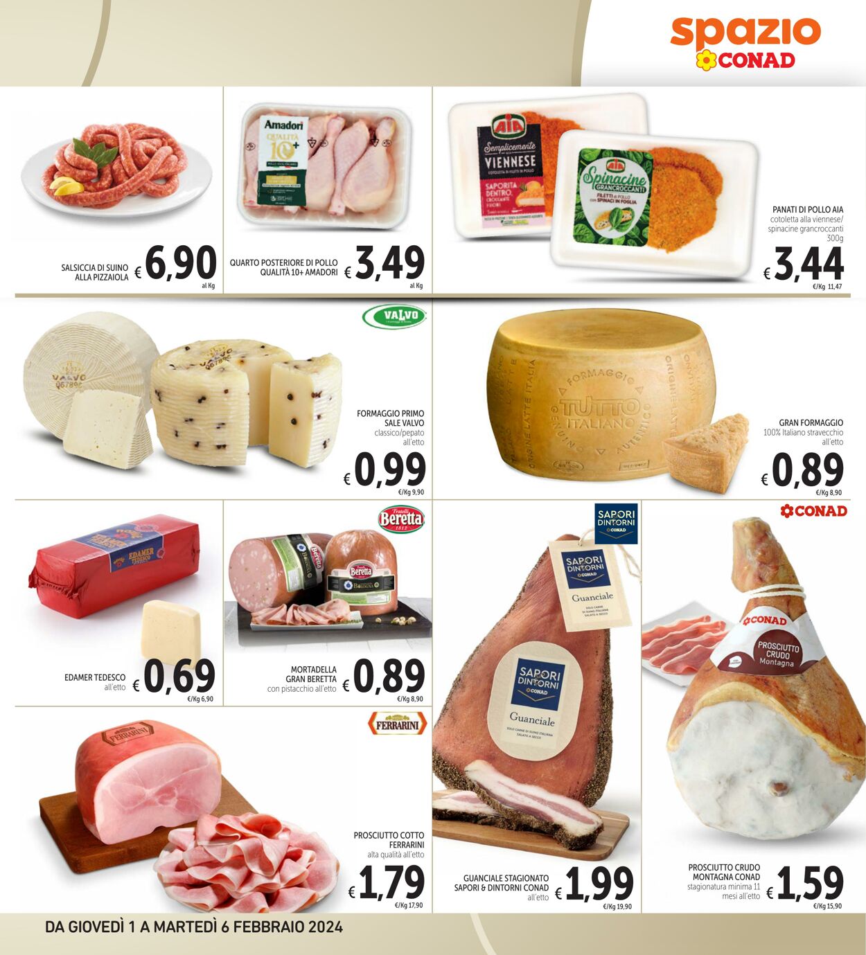 Volantino Conad 01.02.2024 - 06.02.2024