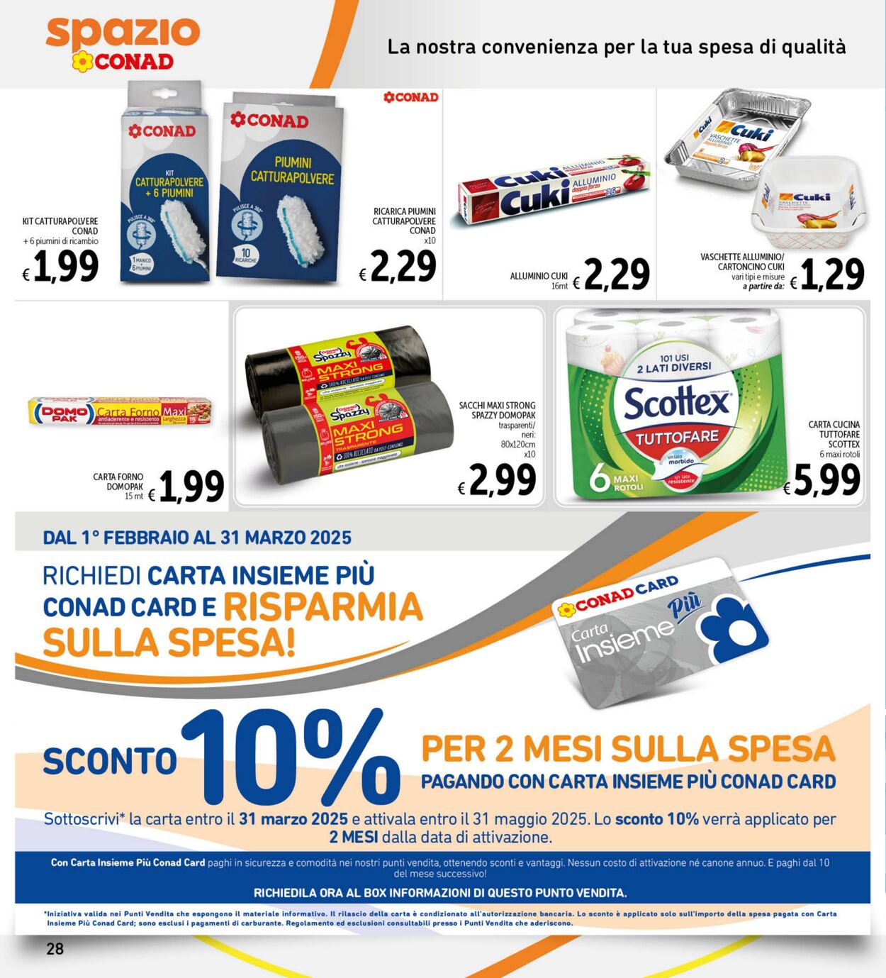 Volantino Conad 31.01.2025 - 09.02.2025