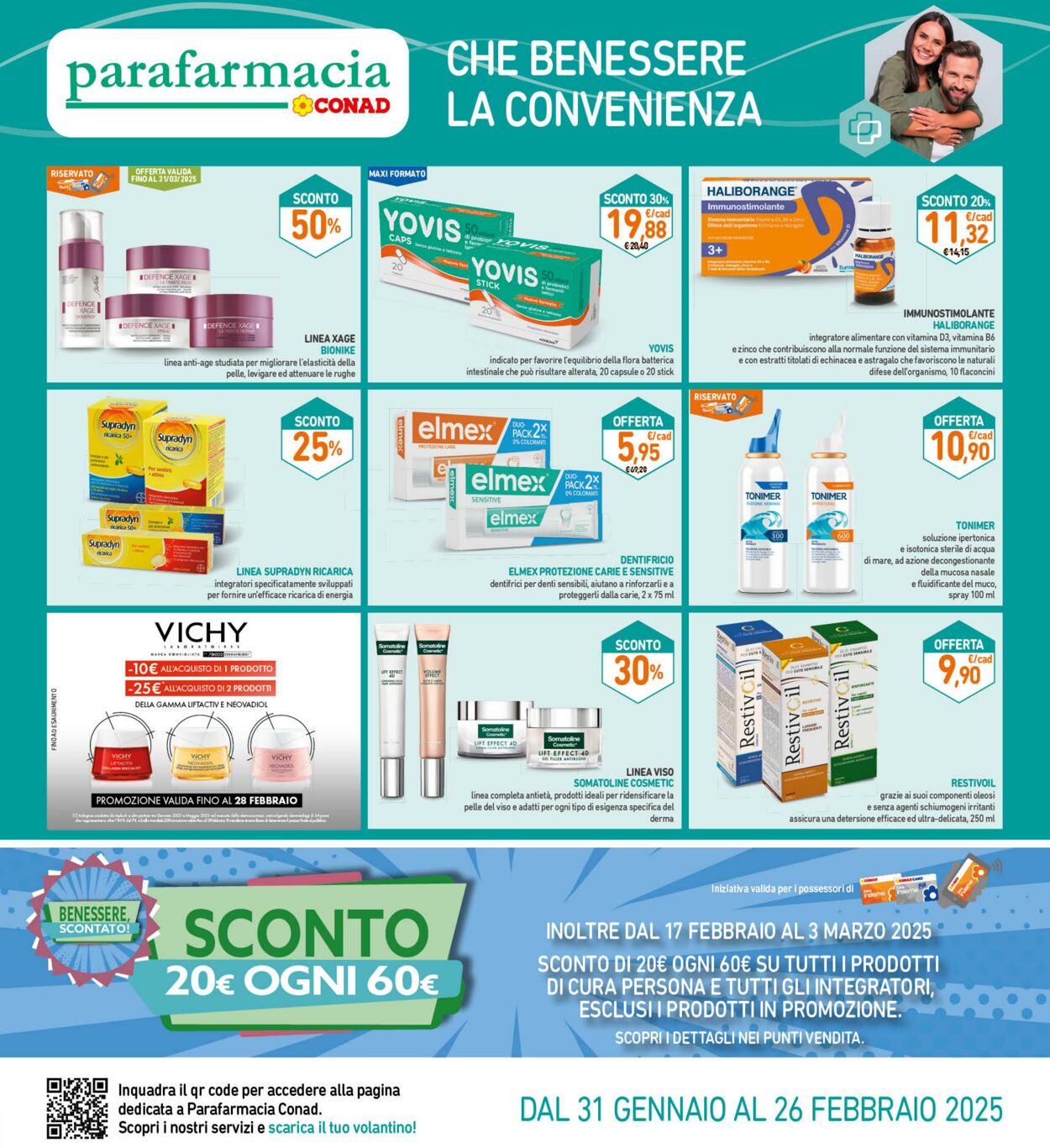 Volantino Conad 31.01.2025 - 09.02.2025