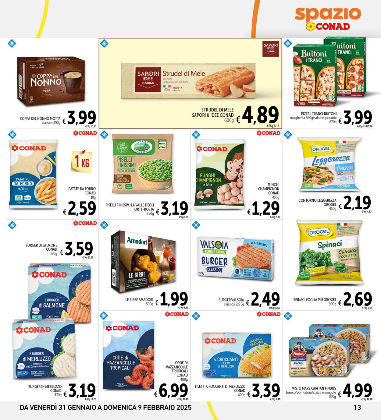 Volantino Conad 31.01.2025 - 09.02.2025