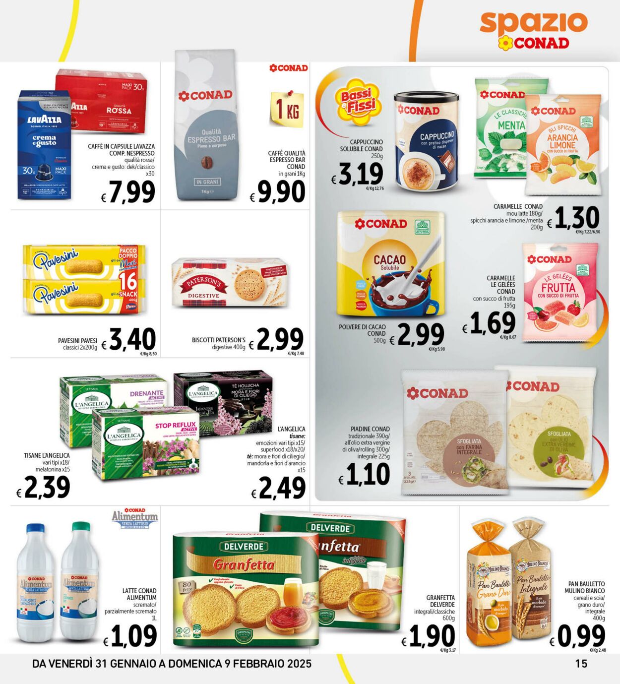 Volantino Conad 31.01.2025 - 09.02.2025