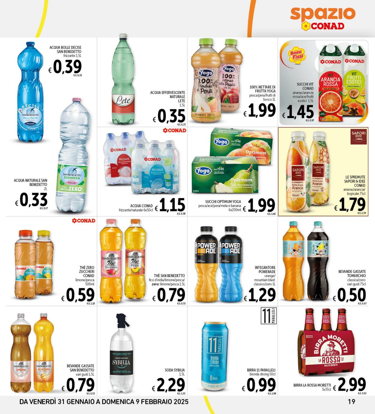 Volantino Conad 31.01.2025 - 09.02.2025