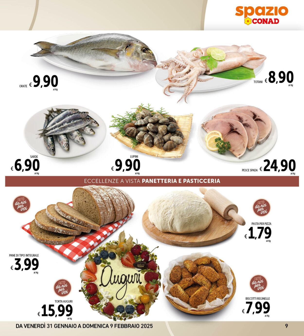 Volantino Conad 31.01.2025 - 09.02.2025