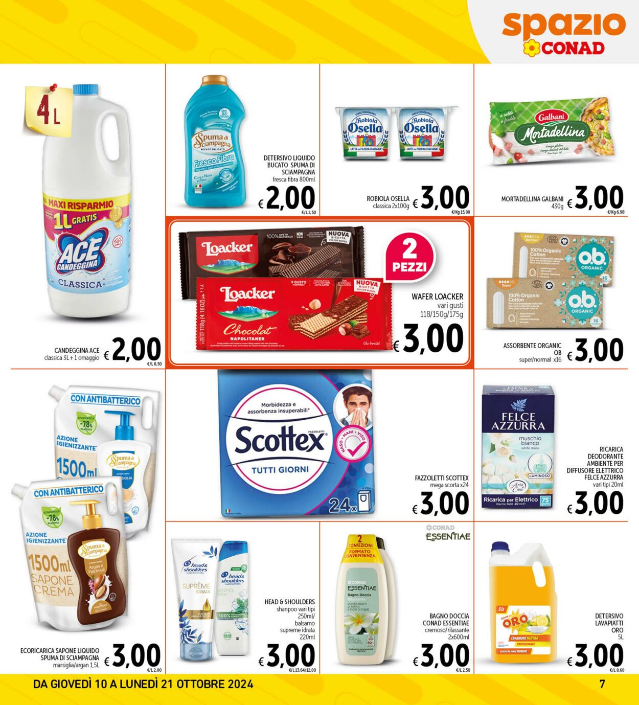 Volantino Conad 10.10.2024 - 21.10.2024