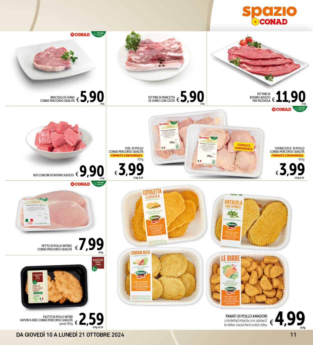 Volantino Conad 10.10.2024 - 21.10.2024