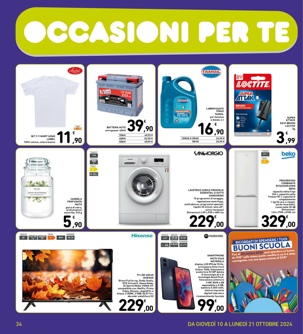 Volantino Conad 10.10.2024 - 21.10.2024