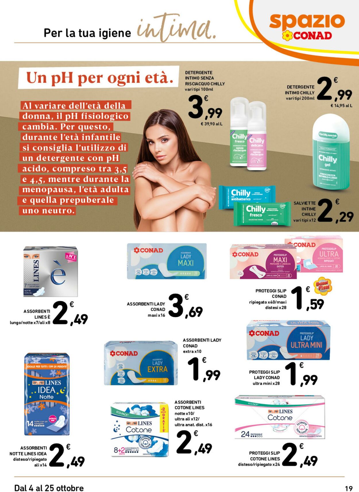 Volantino Conad 04.10.2023 - 25.10.2023