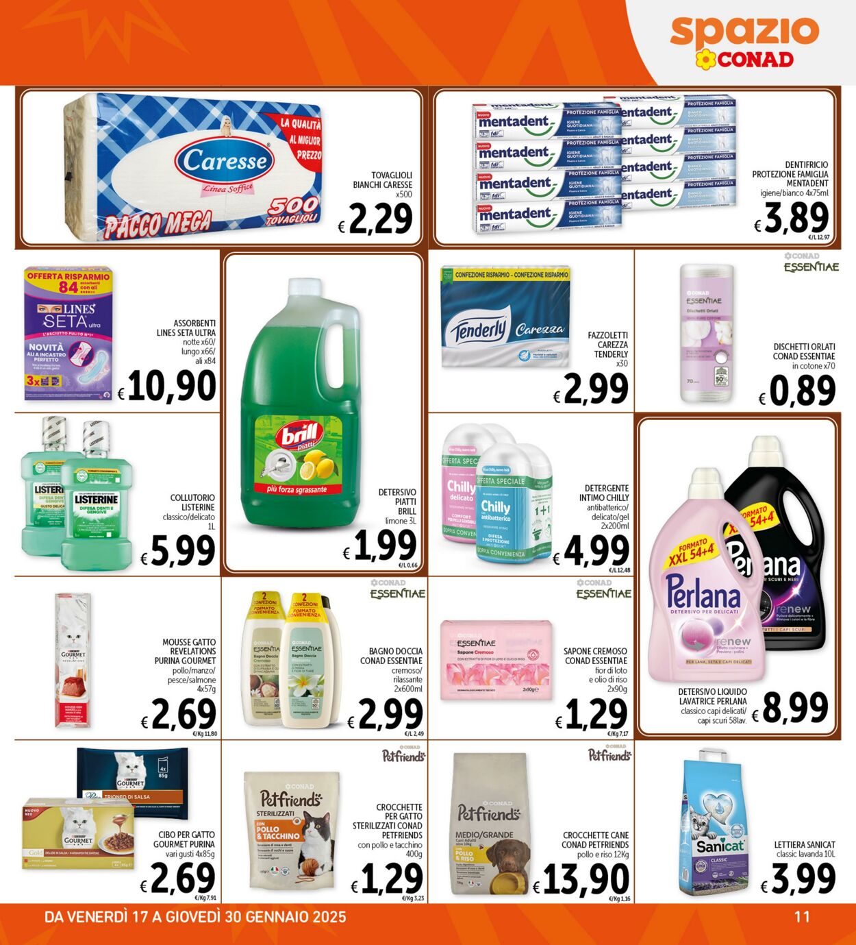 Volantino Conad 17.01.2025 - 30.01.2025