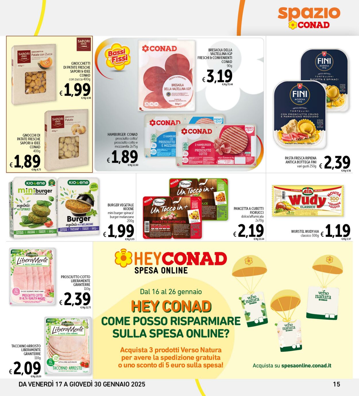 Volantino Conad 17.01.2025 - 30.01.2025