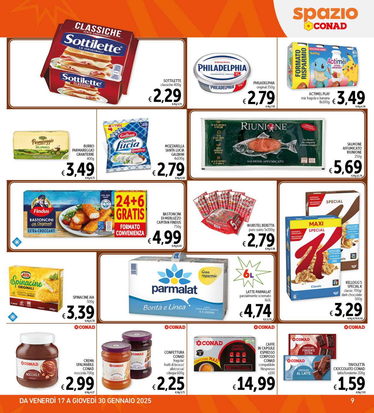 Volantino Conad 17.01.2025 - 30.01.2025