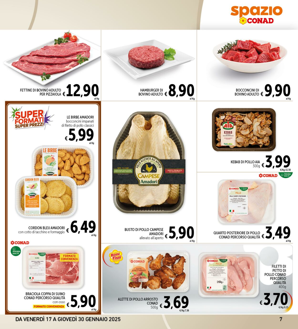 Volantino Conad 17.01.2025 - 30.01.2025