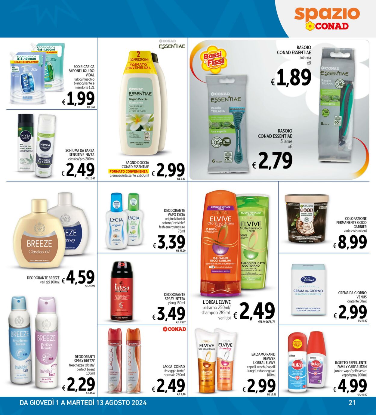 Volantino Conad 01.07.2024 - 13.08.2024