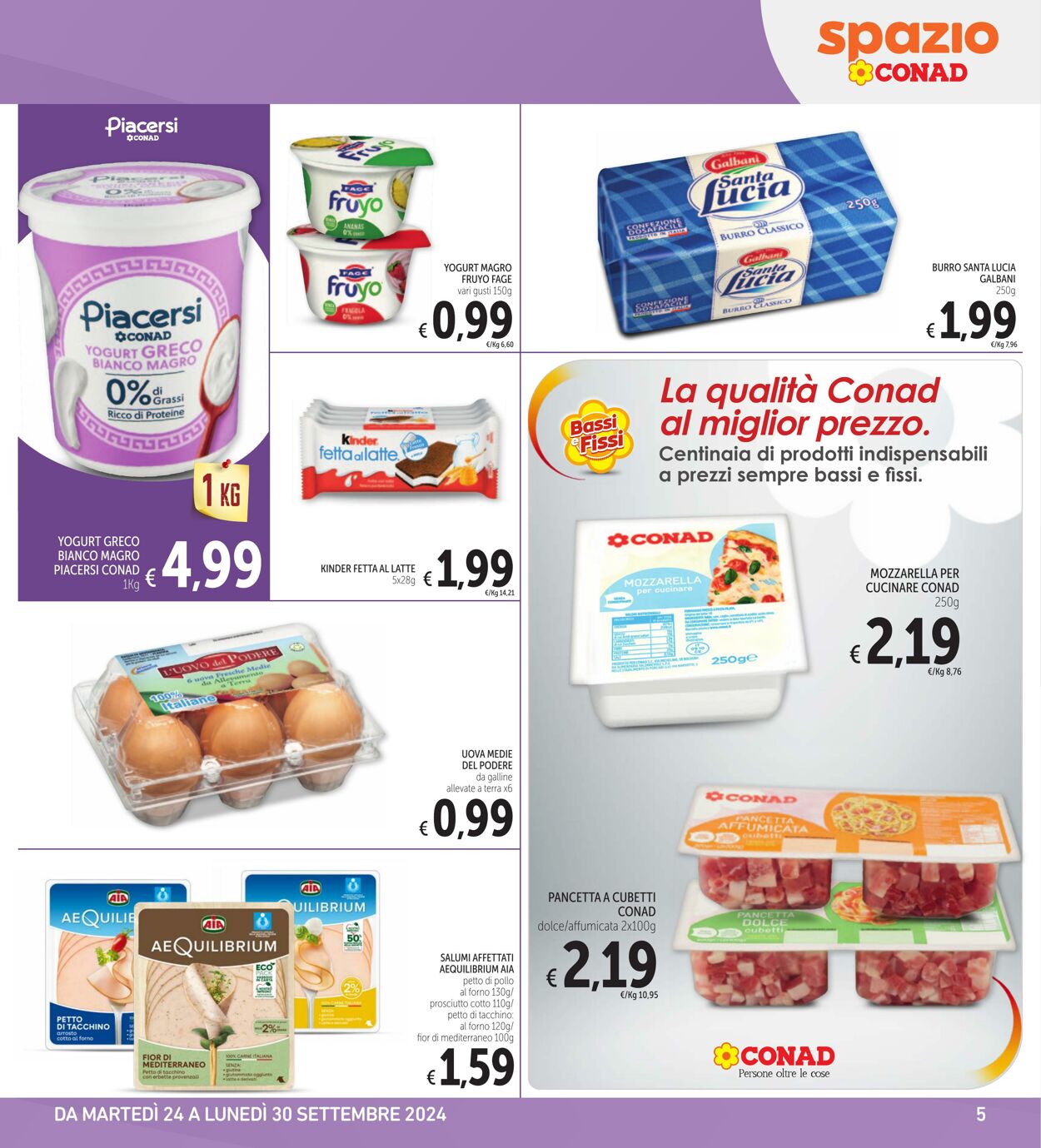 Volantino Conad 24.09.2024 - 30.09.2024