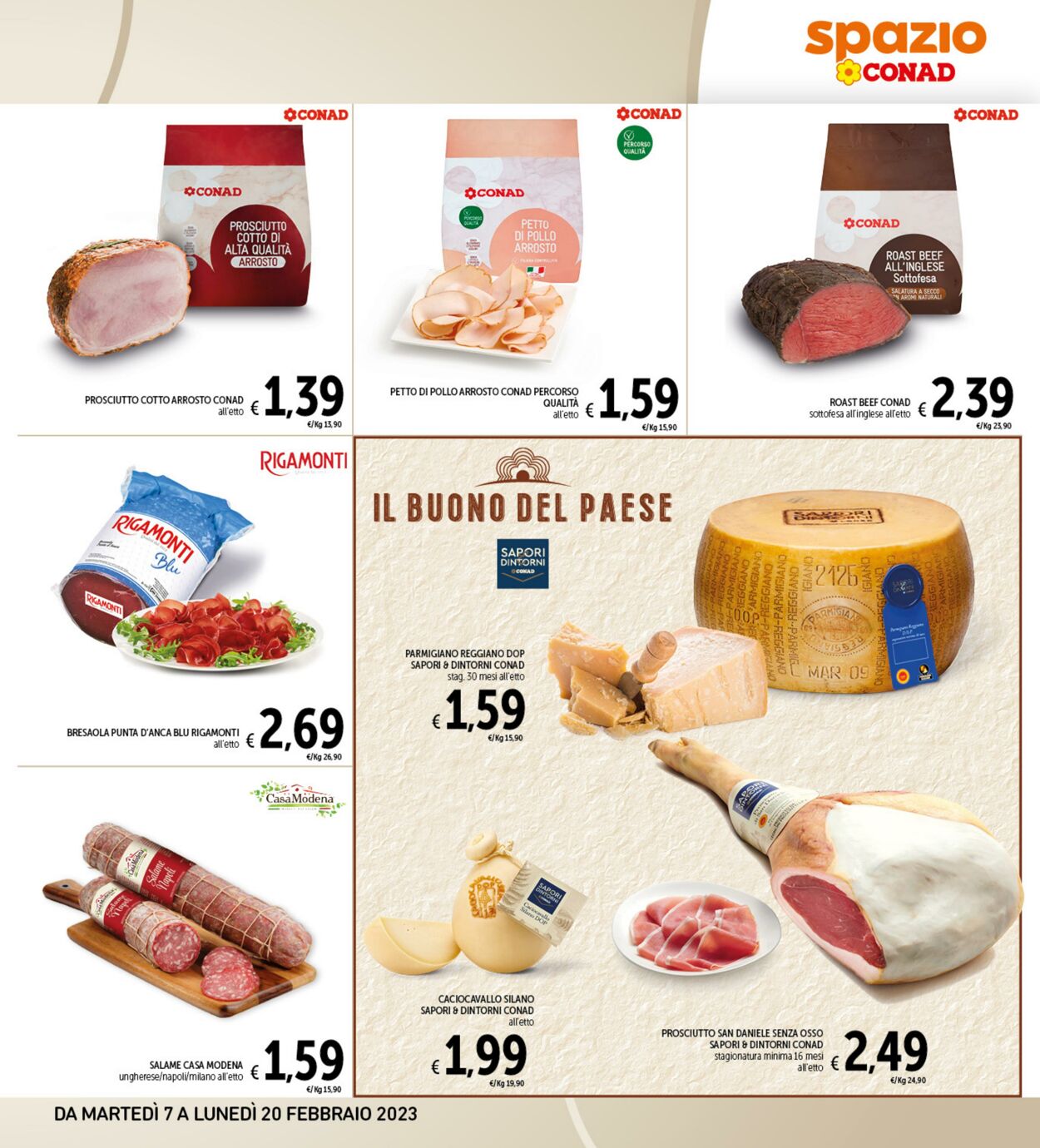 Volantino Conad 07.02.2023 - 20.02.2023