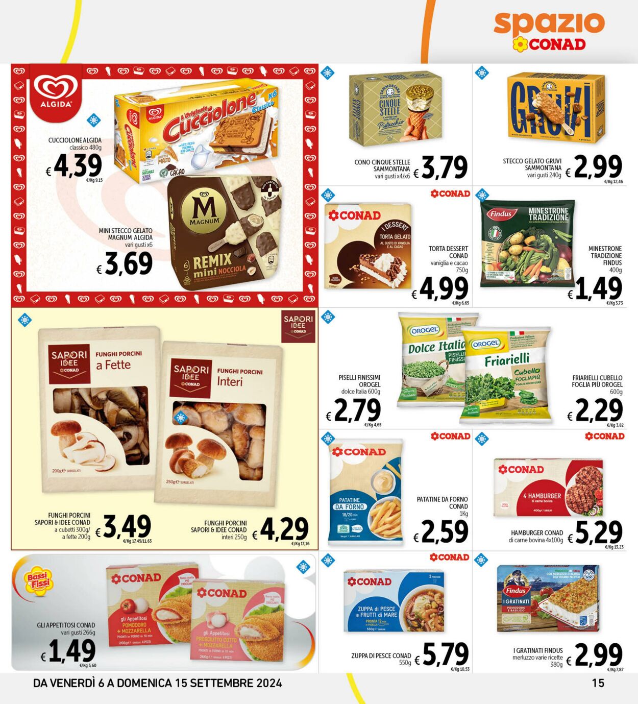 Volantino Conad 06.09.2024 - 15.09.2024