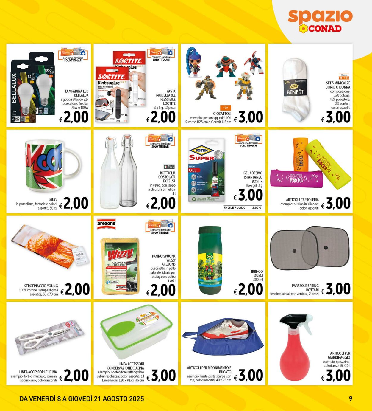 Volantino Conad 06.08.2025 - 06.08.2025