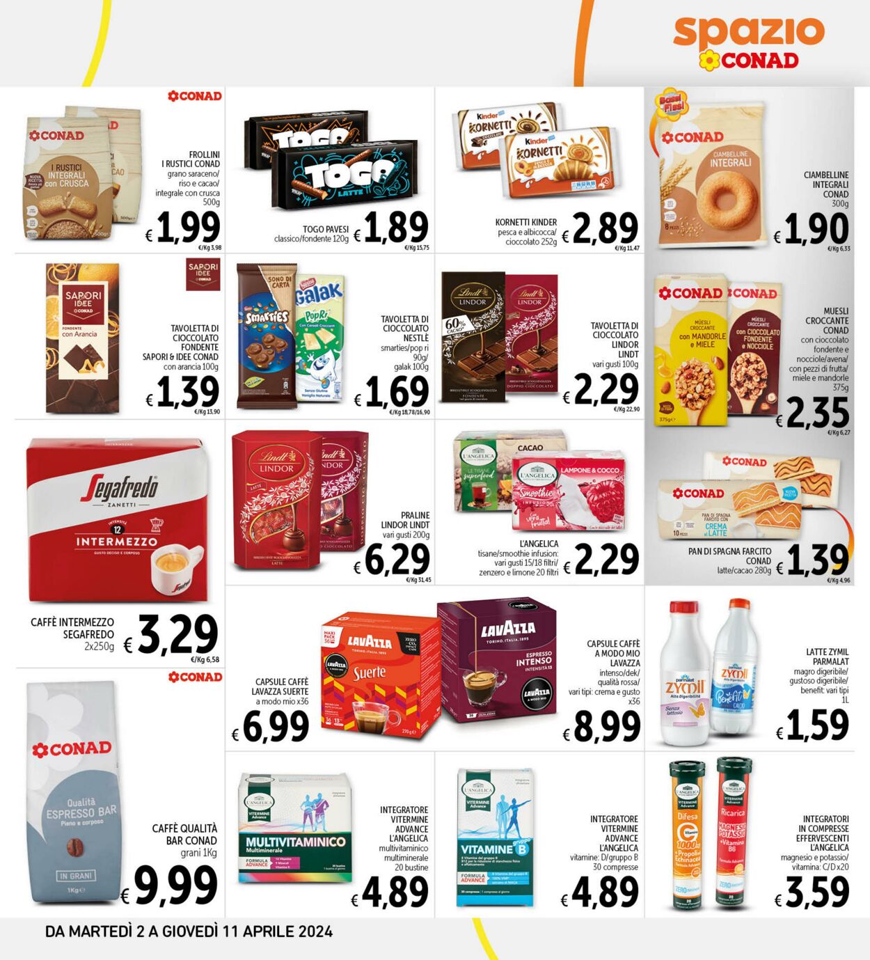 Volantino Conad 02.03.2024 - 11.04.2024