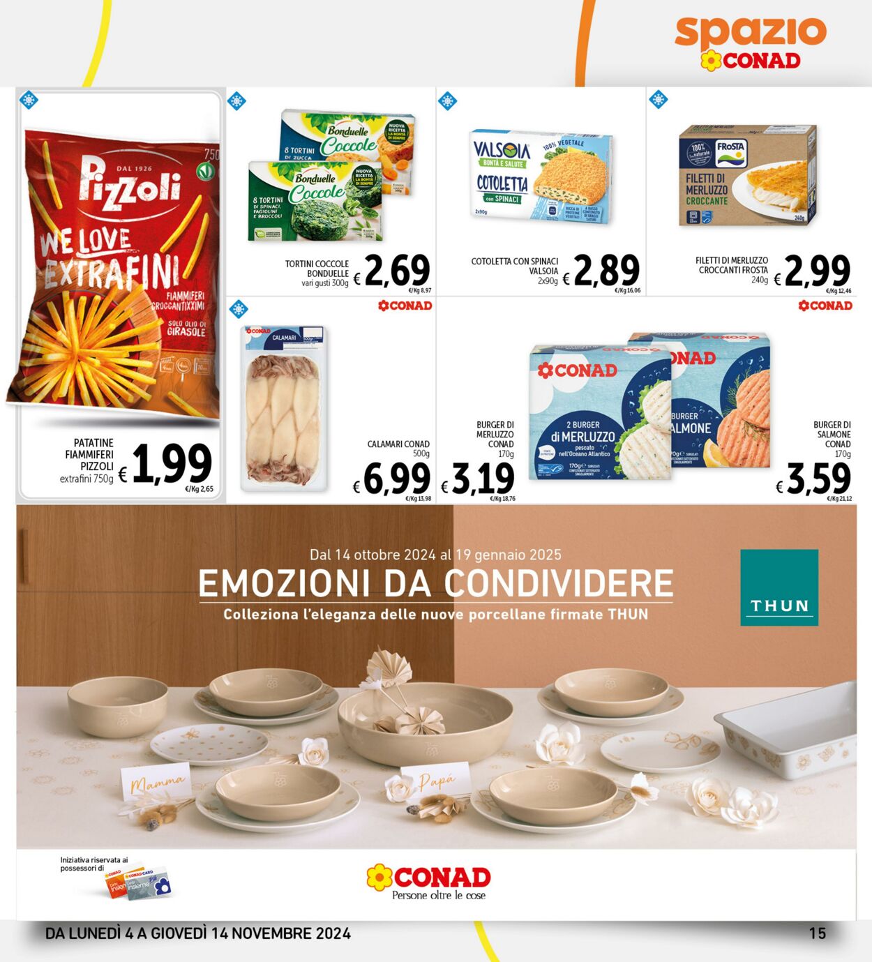 Volantino Conad 04.11.2024 - 14.11.2024