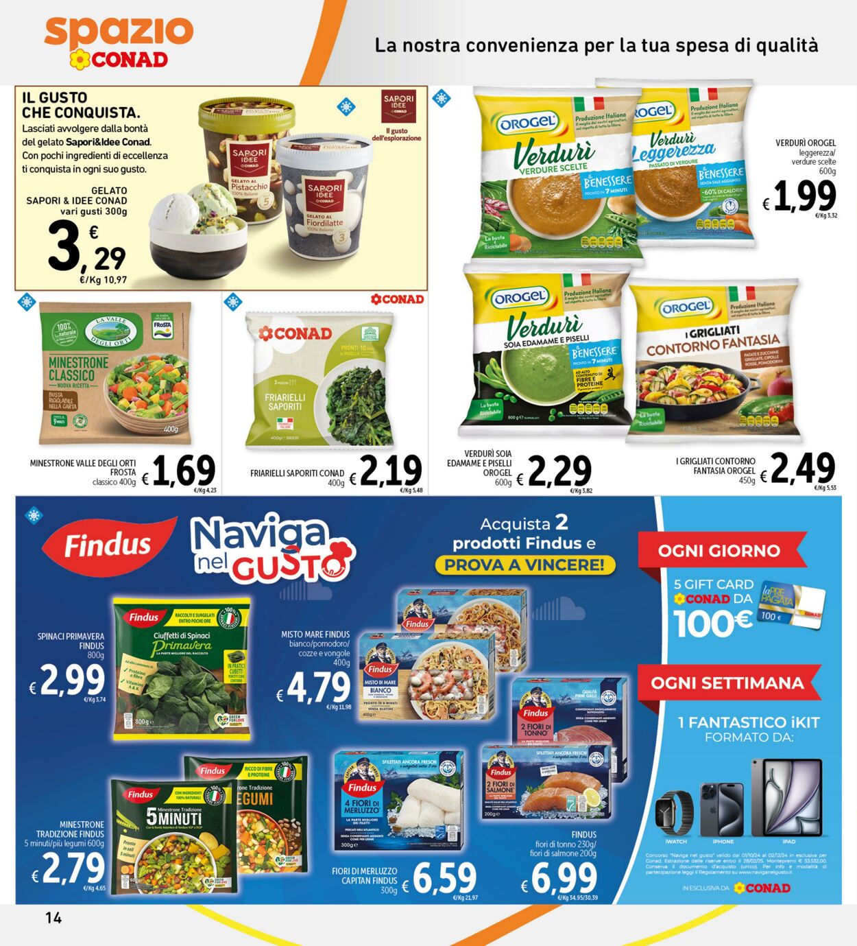 Volantino Conad 04.11.2024 - 14.11.2024