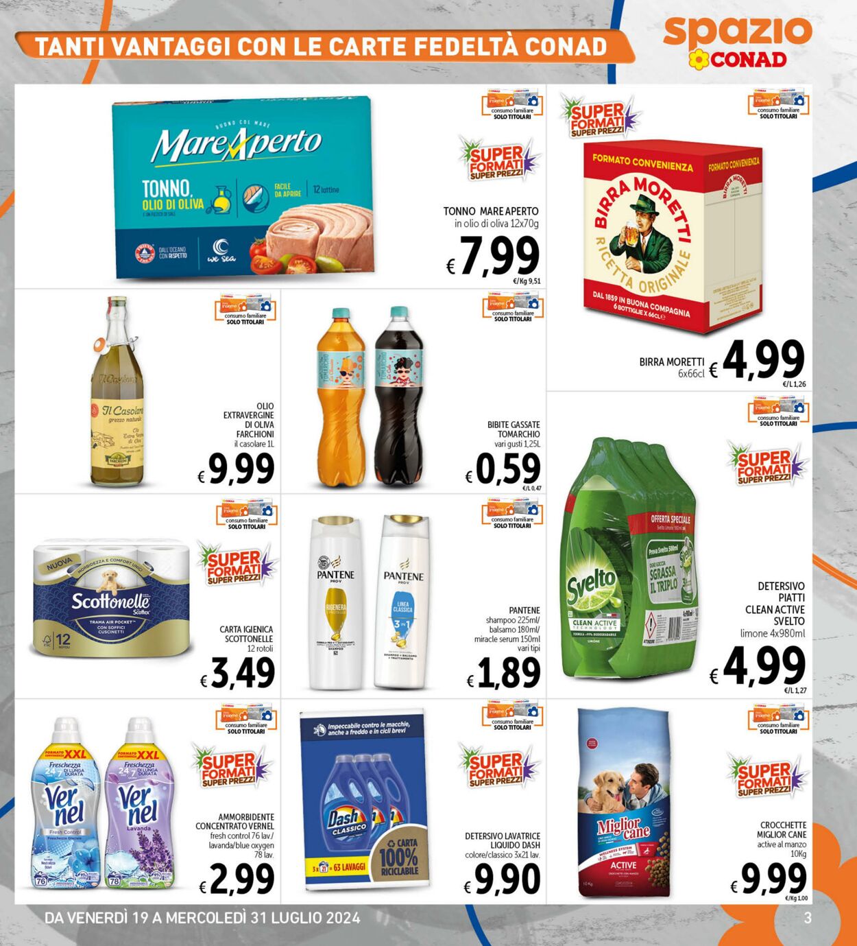 Volantino Conad 19.07.2024 - 31.07.2024