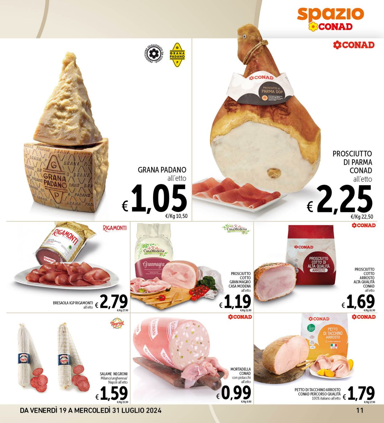 Volantino Conad 19.07.2024 - 31.07.2024