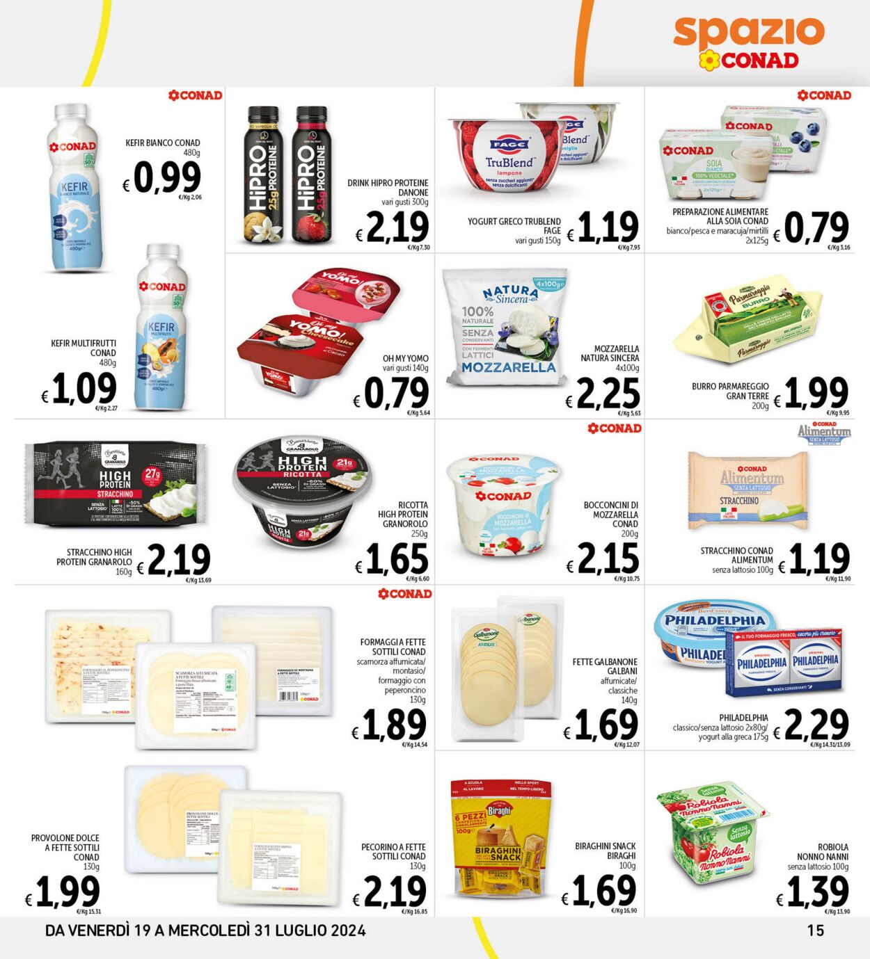 Volantino Conad 19.07.2024 - 31.07.2024