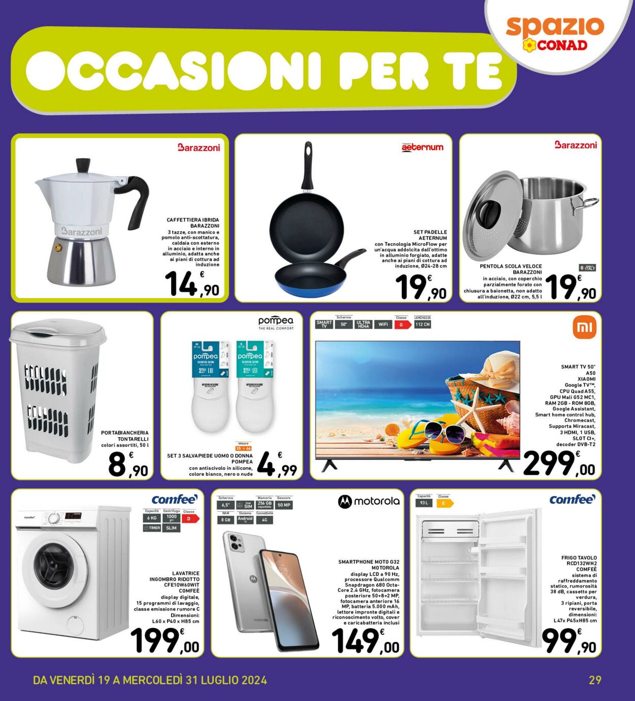 Volantino Conad 19.07.2024 - 31.07.2024