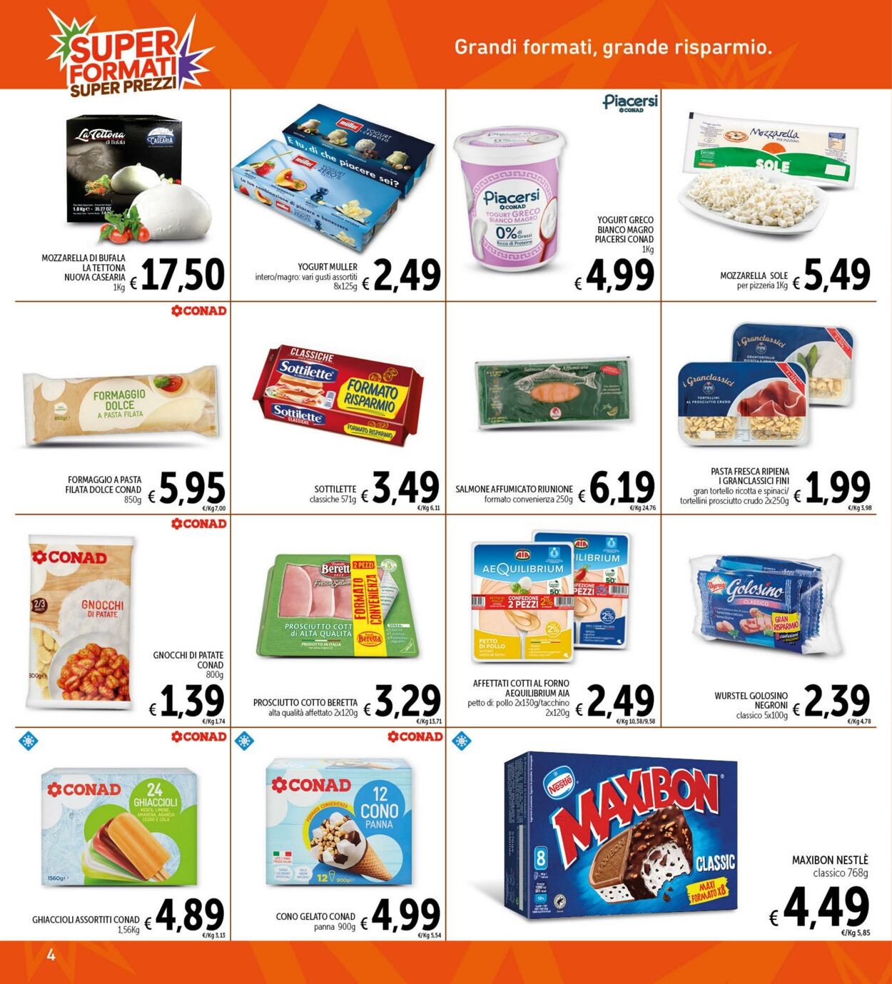 Volantino Conad 19.07.2024 - 31.07.2024