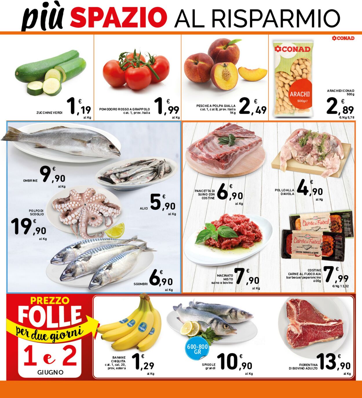 Volantino Conad 23.05.2023 - 05.06.2023