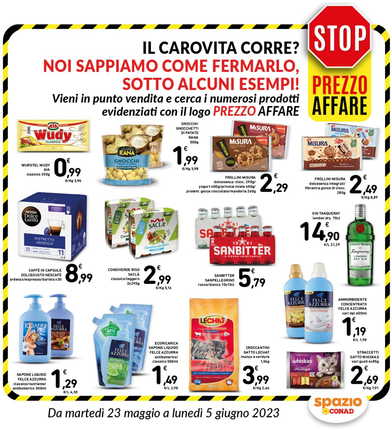 Volantino Conad 23.05.2023 - 05.06.2023