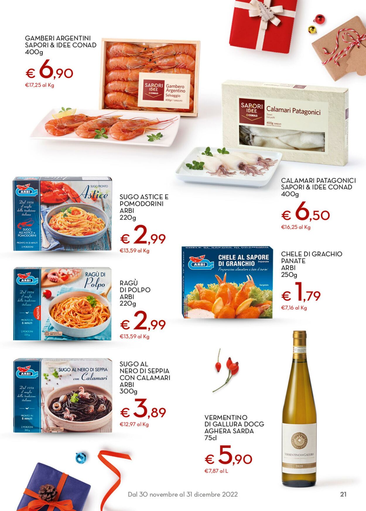 Volantino Conad 30.11.2022 - 31.12.2022