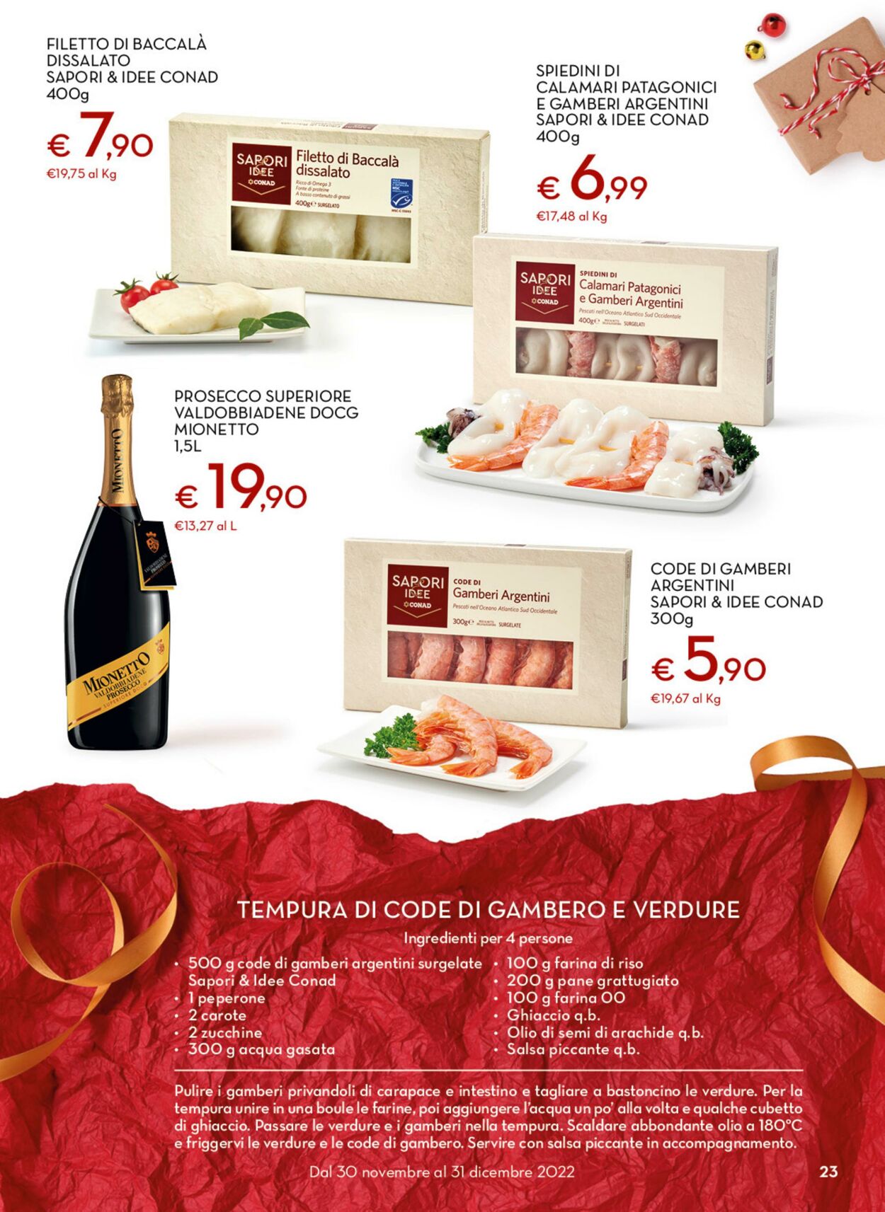 Volantino Conad 30.11.2022 - 31.12.2022