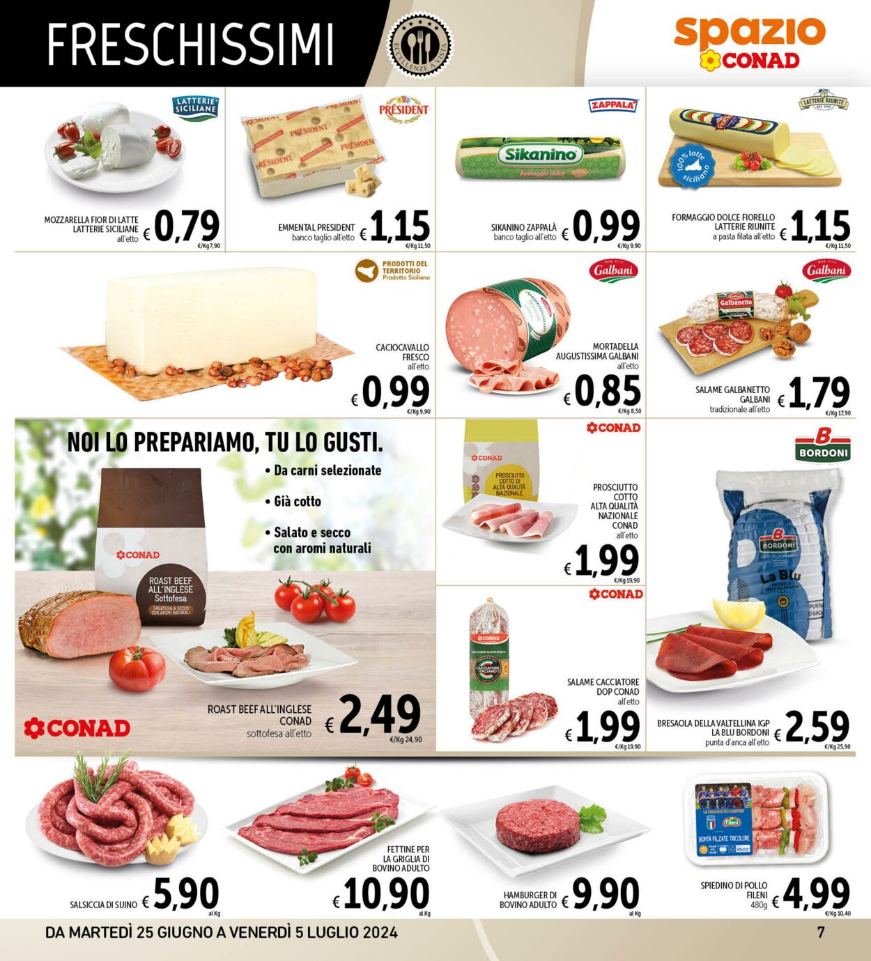 Volantino Conad 25.06.2024 - 05.07.2024