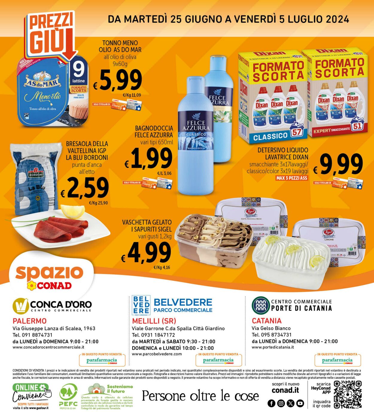 Volantino Conad 25.06.2024 - 05.07.2024